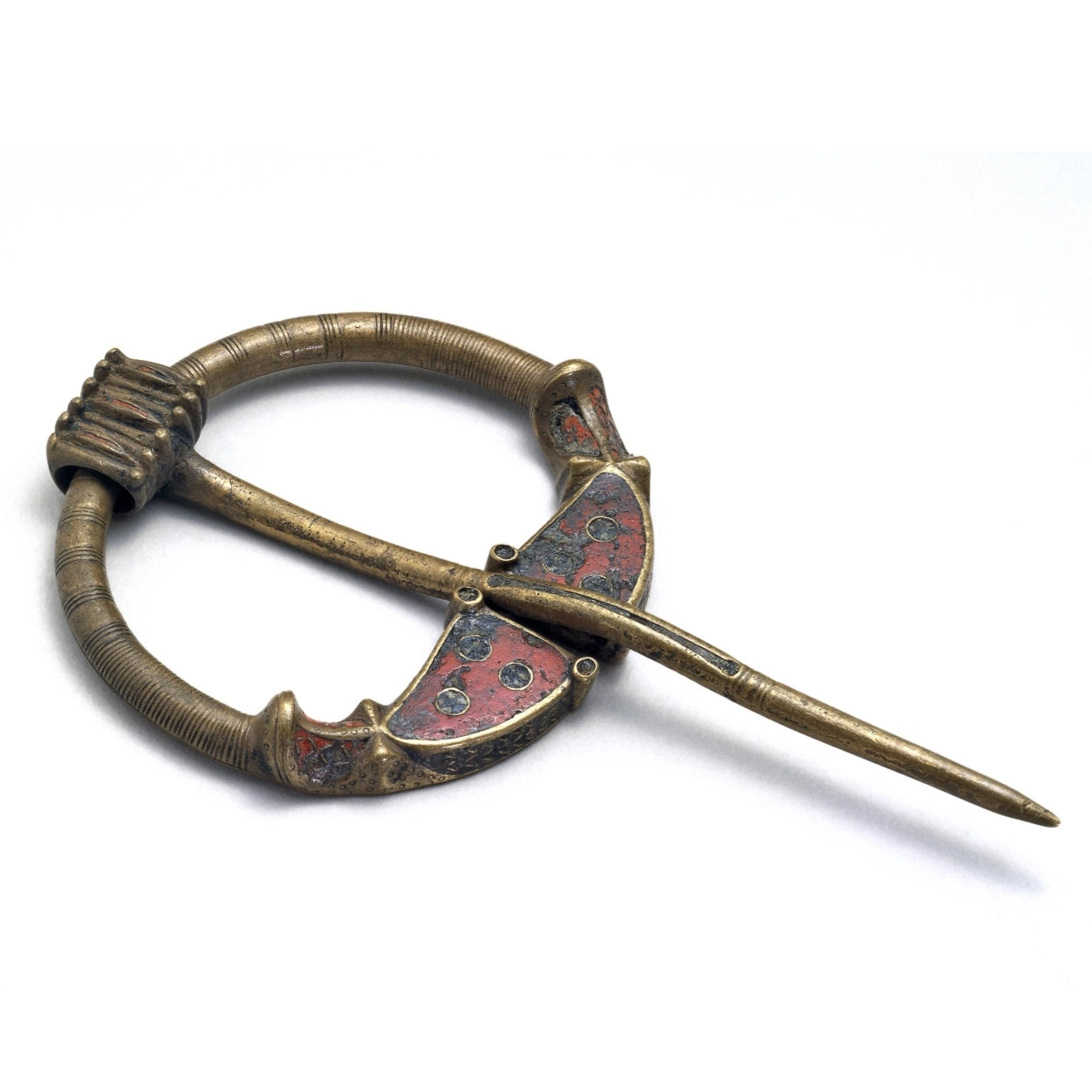 Penannular brooch. Celtic. 7th century BCE. Bronze. British Museum.
