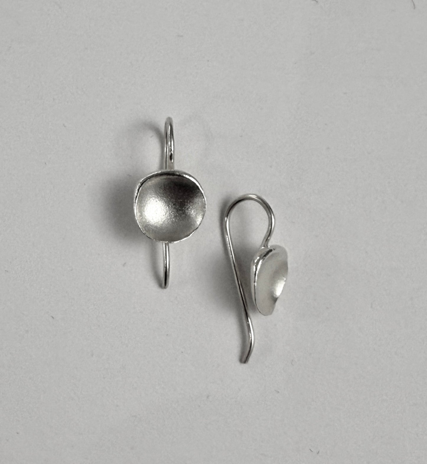 Halo petite drop earrings