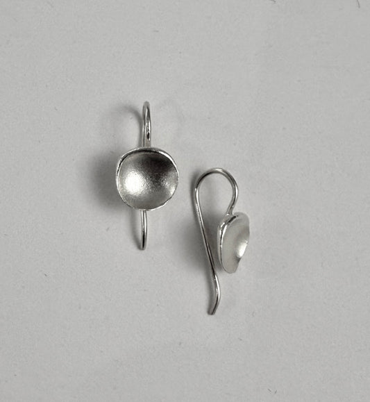 Halo petite drop earrings