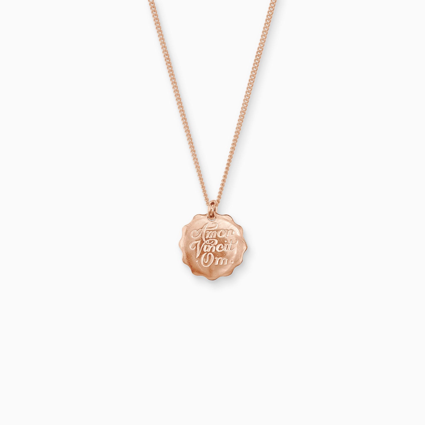 Amor Vincit Om Necklace