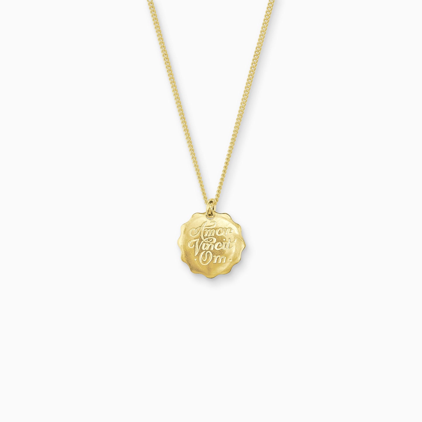 Amor Vincit Om Necklace