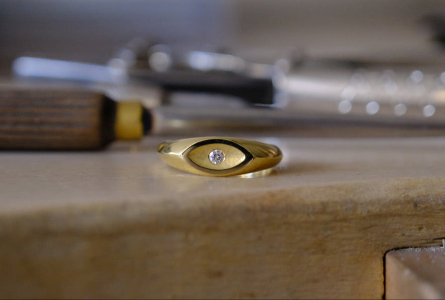 Inner Eye gemstone ring