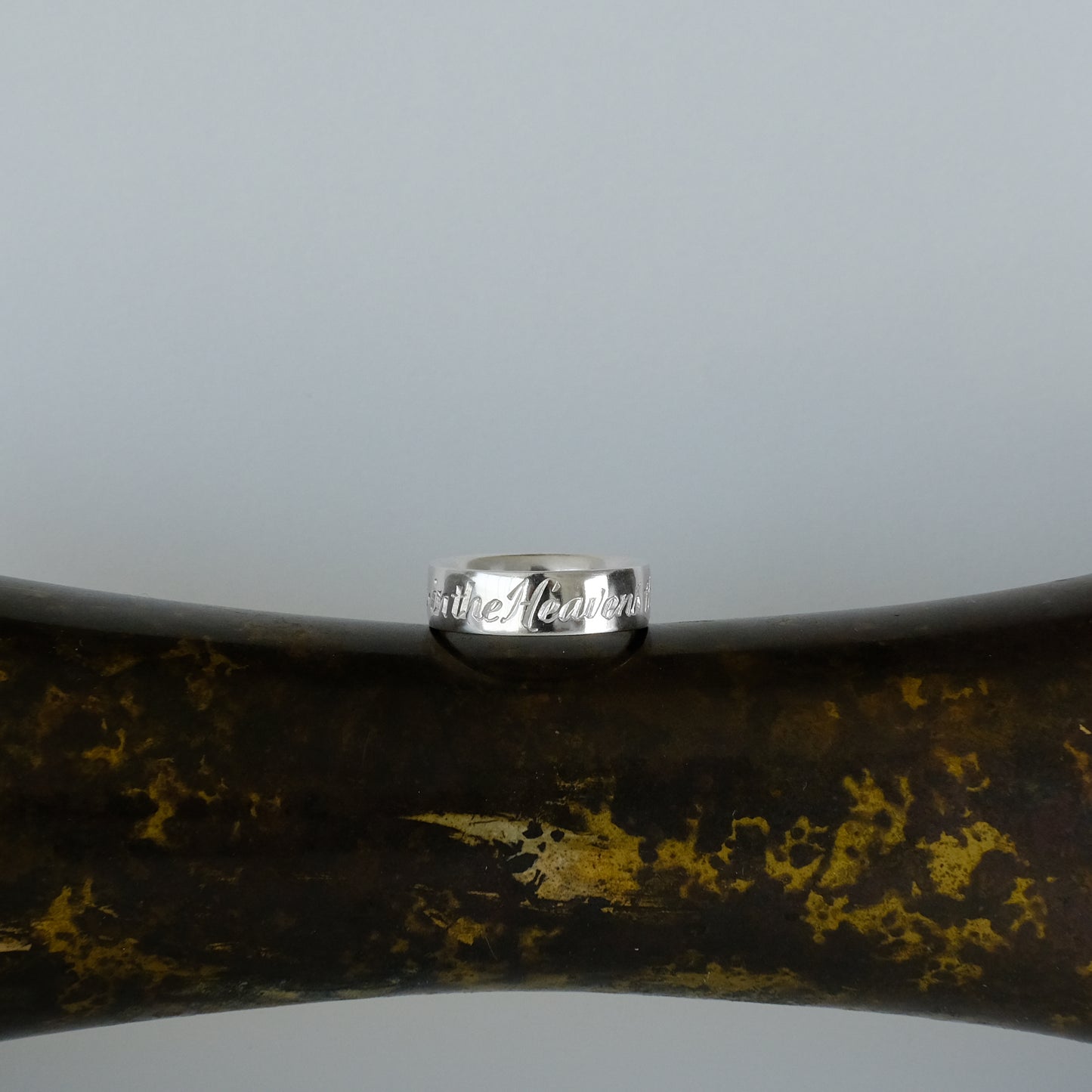 In the Heavens inscription ring