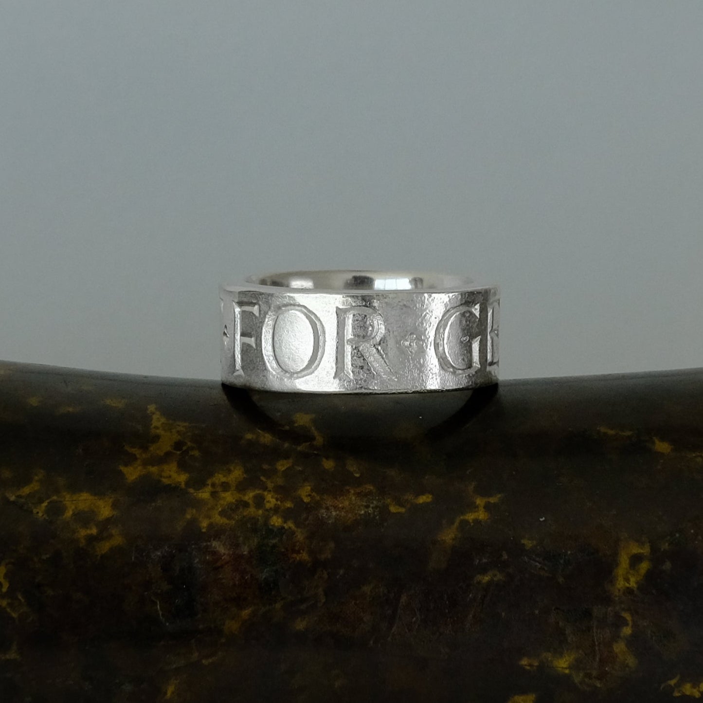 Forget Me Not men's ring