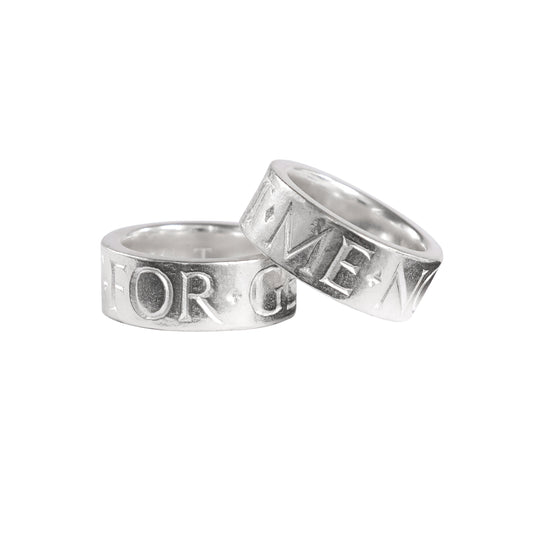 Forget Me Not men's ring