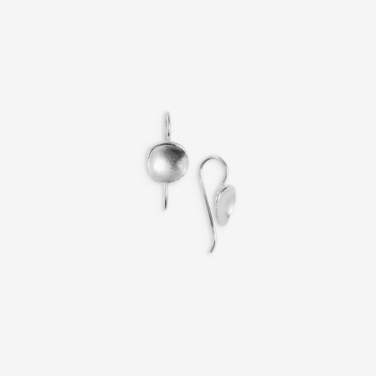 Halo petite drop earrings