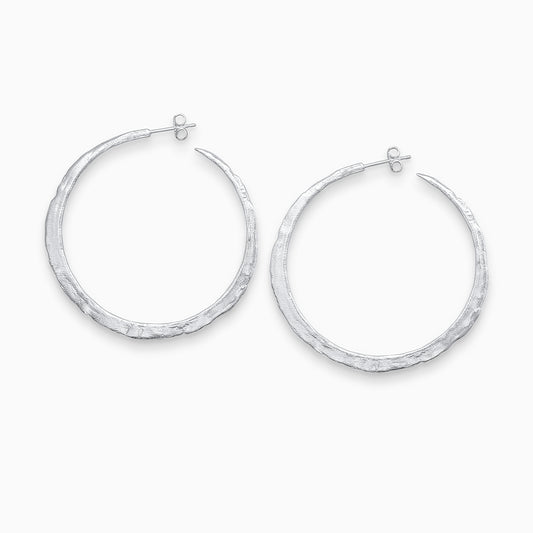 Romany big hoop earrings