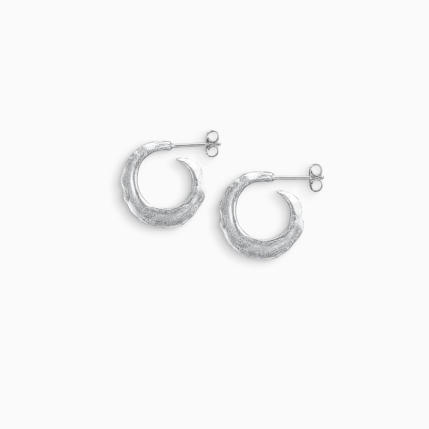 Romany small hoop earrings