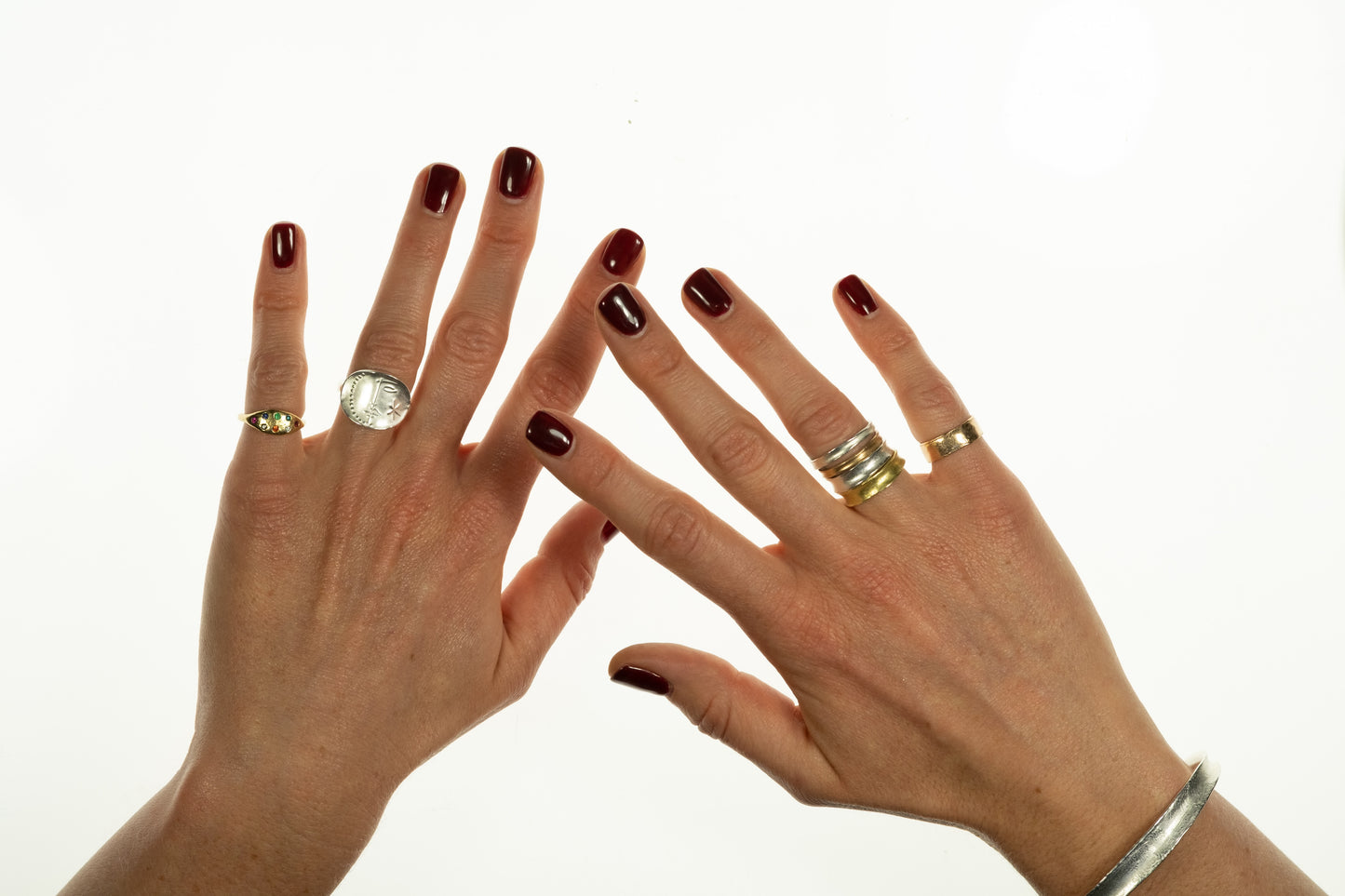 Sol y Luna men's ring. Moon