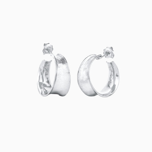 Tango hoop earrings