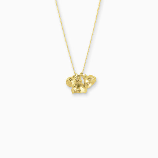 Tempo Trio charm necklace