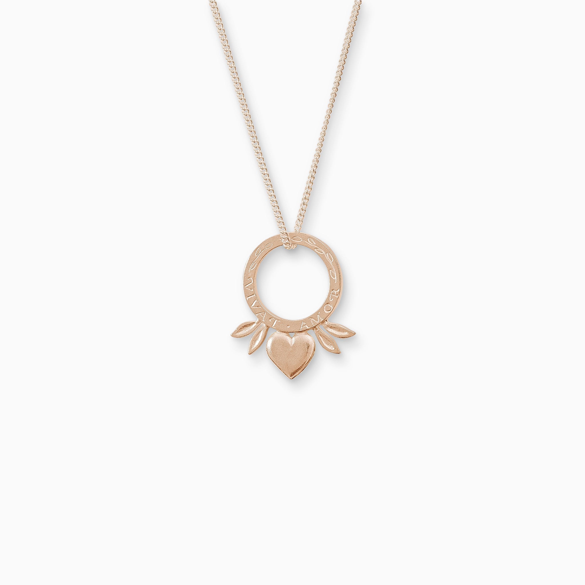 Amor on sale gold necklace