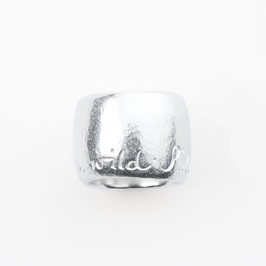 Walk on the Wild Side inscription ring.