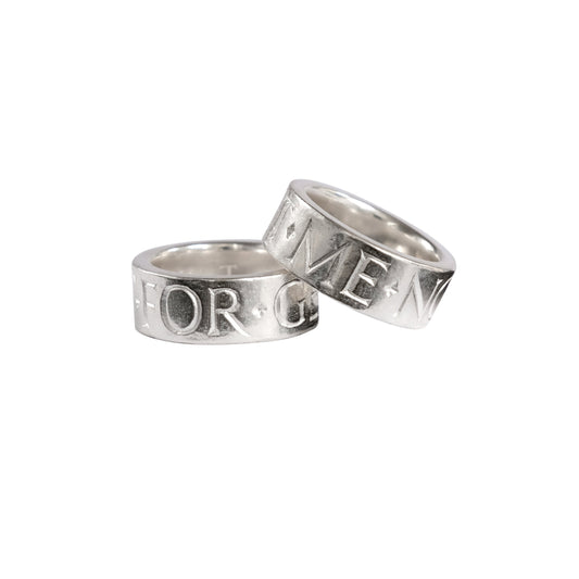 Forget Me Not men's ring